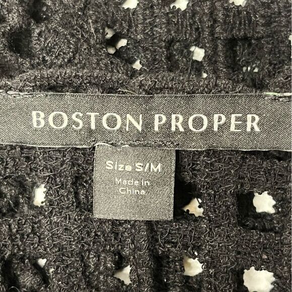 Boston Proper Effortless Crochet Poncho - Picture 6 of 8